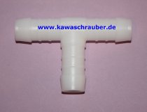 Kunststoff Schlauchverbinder Abzweigverbinder T-Verbinder 16mm Innendurchmesser