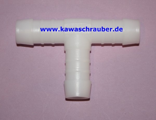 Kunststoff Schlauchverbinder Abzweigverbinder T-Verbinder 16mm Innendurchmesser