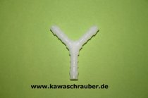 Kunststoff Y Schlauchverbinder Abzweigverbinder Y-Verbinder Verbindungsstutzen 6mm