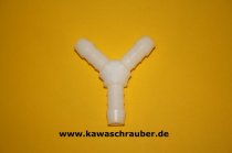 Kunststoff Y Schlauchverbinder Abzweigverbinder Y-Verbinder Verbindungsstutzen 13mm