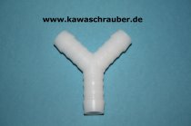 Kunststoff Y Schlauchverbinder Abzweigverbinder Y-Verbinder Verbindungsstutzen 16mm