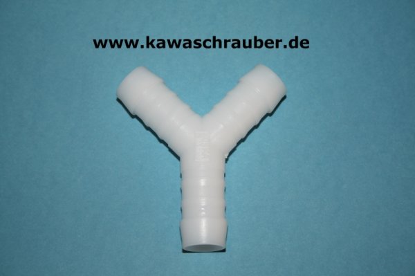 Kunststoff Y Schlauchverbinder Abzweigverbinder Y-Verbinder Verbindungsstutzen 16mm