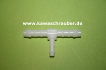Kunststoff Schlauchverbinder Reduzierverbinder T- Form 6mm - 4mm - 6mm Innendurchmesser