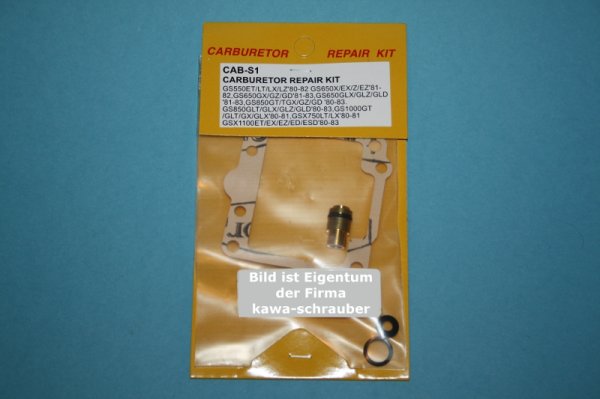 Reparatursatz Vergaser Suzuki GSX1100 Katana