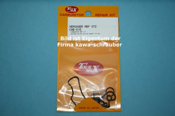 Reparatursatz Vergaser Suzuki GSX750F GSX 750 F Typen AK1112 / AK1113 1998-2006