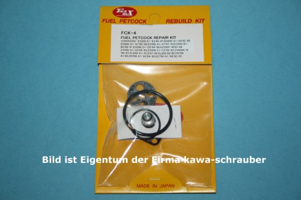 Benzinhahn Reparatursatz FCK-4 Kawasaki EN500 1990-1995