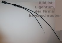 Chokezug 58cm / 30,5cm mit Chokeknopf und Doppler Honda