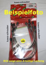 Bremsleitung Stahlflex vorne 6-teilig von TRW mit ABE Yamaha FJR1300 Typ RP11 Bj. 2004-2006