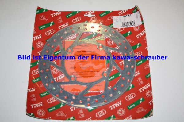 116/100/250 MST307 Bremsscheibe von TRW mit ABE