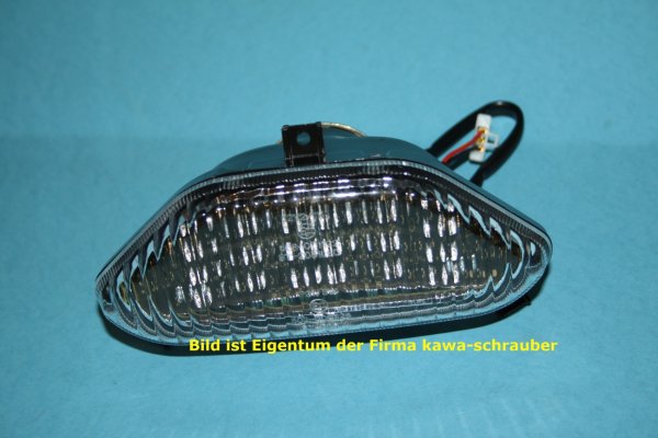 LED Klarglas Rücklicht mit Prüfzeichen für Suzuki GSF600 / Bandit Bj. 1995-1999