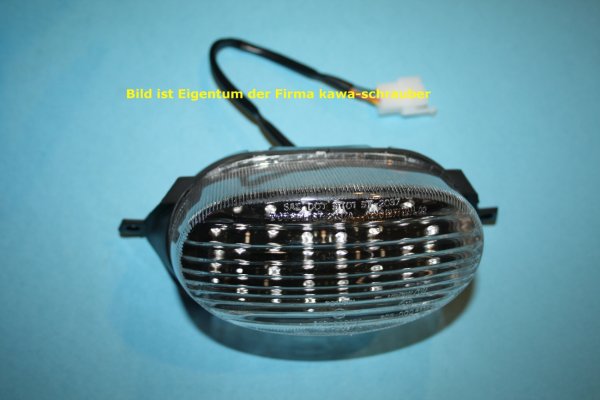 LED Klarglas Rücklicht mit Prüfzeichen für Suzuki GSX-R 750 GSXR750 Typen GR7BD / GR7DB Bj. 1996-2003