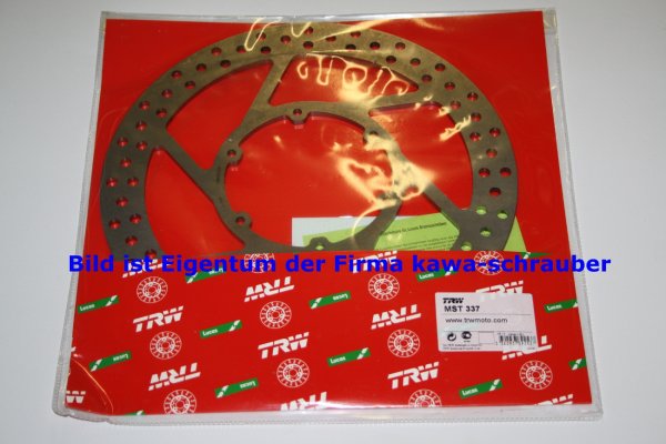 Bremsscheibe vorne von TRW mit ABE für Aprilia 650 Pegaso / Trial