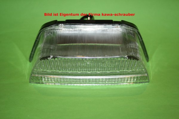 LED Klarglas Rücklicht mit Prüfzeichen für Kawasaki ZRX1100 Typ ZRT10C