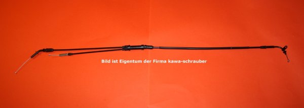 Gaszug Yamaha mit Doppler 76cm / 70cm