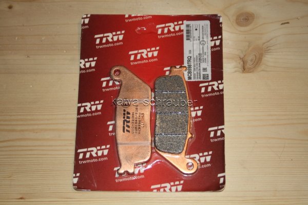 MCB598TRQ Rennsport Bremsbeläge vorne mit ABE