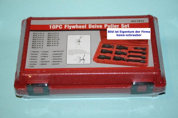 Qualitäts Polrad Abzieher Satz für alle gängigen Motorradmarken
