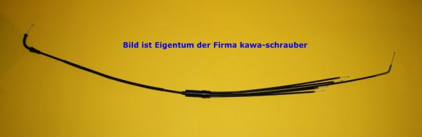 Gaszug Set 82cm / 83cm / 88cm / 89cm / 102cm Suzuki 5-teilig