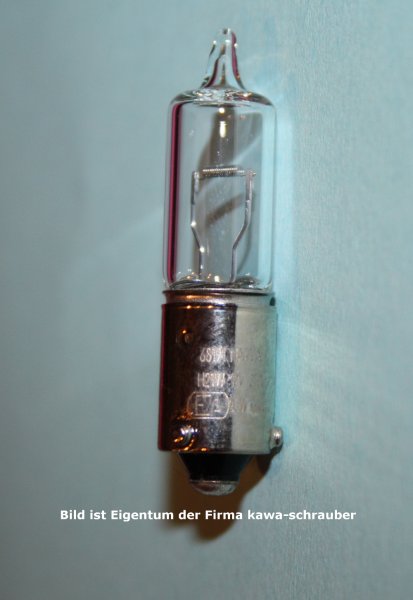 100.153 Halogenlampe / Birne 12V 21W Halogen 12VH21W Kellermann BL1000 Zubehör