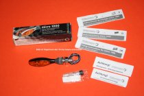 123.200 Kellermann Blinker Micro 1000 Halogen schwarz matt mattschwarz