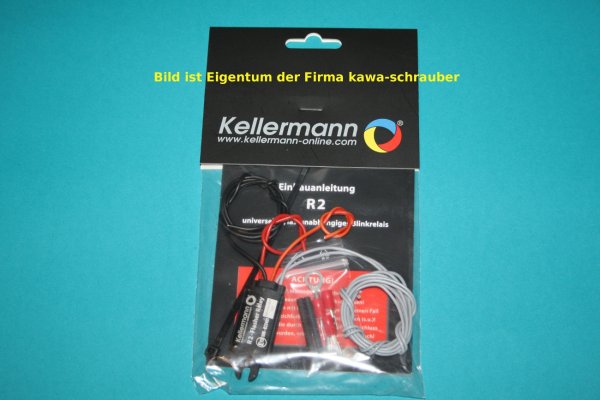 123.970 Kellermann R2 universal Blinkrelais 10-15V 1-100 Watt