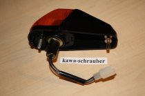 Verkleidungsblinker Blinker Kawasaki GPX400R GPX600R schwarz vorne links