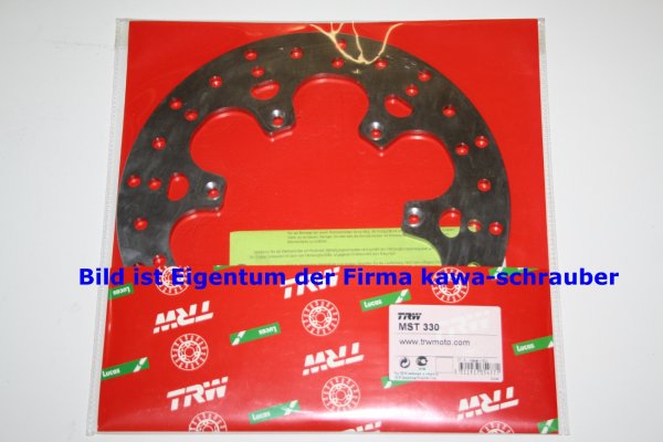 Bremsscheibe hinten von TRW mit ABE für BMW G650 GS / Sertao