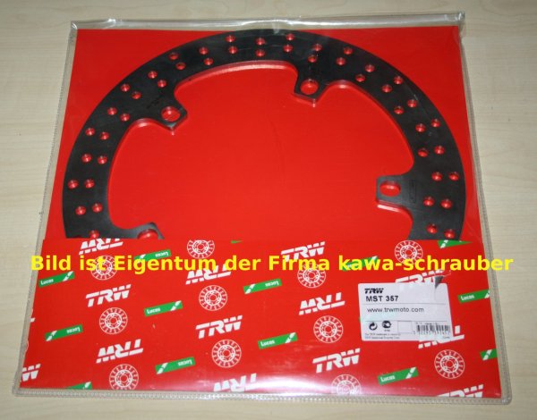 Bremsscheibe vorne von TRW mit ABE für BMW S1000RR S 1000 RR Typ K10 Bj. ab 2009