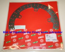 MST356 Bremsscheibe vorne (starr) von TRW mit ABE für BMW R1200ST R 1200 ST / ABS Typ R1ST