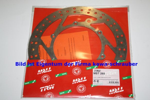 Bremsscheibe vorne von TRW mit ABE für Husaberg FE400 / FE400E