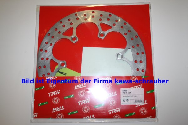 Bremsscheibe vorne von TRW mit ABE für Honda NT650 Hawk GT Typ RC31 Bj. 1988-1990