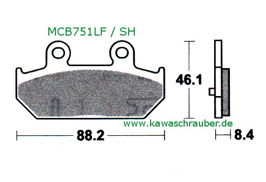 MCB751SH Sinter hinten