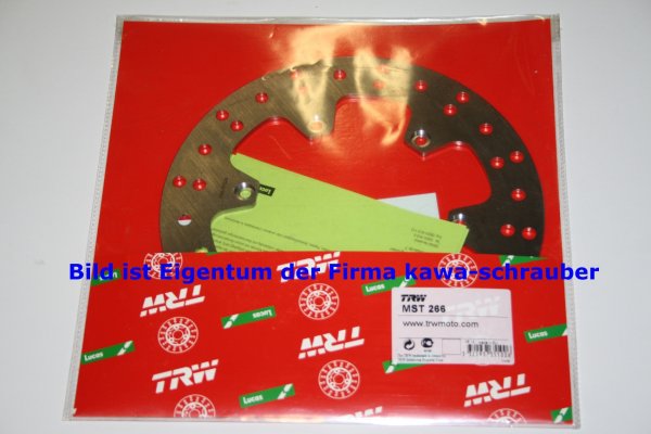 Bremsscheibe hinten von TRW mit ABE für KTM SX520