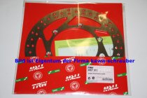 Bremsscheibe vorne von TRW mit ABE für Suzuki DR-Z 400 DRZ400 Typen WVBC / WVBE / WVBF Bj. 2000-2004