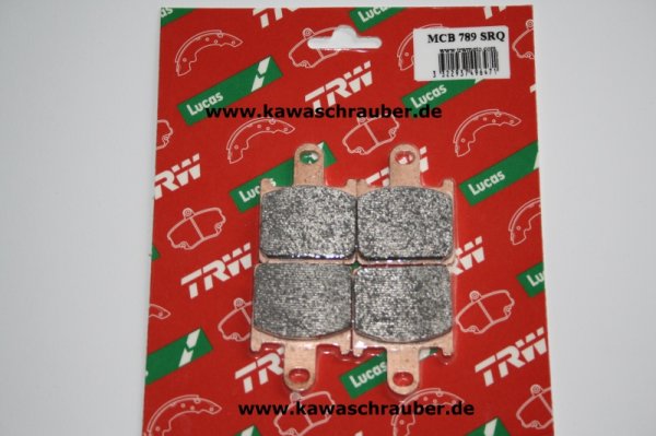 MCB789TRQ Rennsport Bremsbeläge mit Strassenzulassung