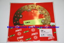 Bremsscheibe hinten von TRW mit ABE für Yamaha TT600S Typen 4LW / 4GV / 5CH Bj. 1993-2003