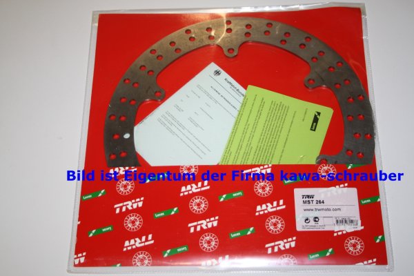 Bremsscheibe vorne von TRW mit ABE für Yamaha XJ900 Diversion Typ 4KM ab Bj. 1994