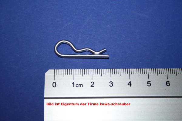 Splint Sicherungssplint Dauersplint Schnellsplint 2,4 x 31 mm neu