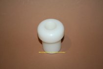 Qualitäts- Sturzpad / Crashpad Polyamid weiß pilzform 70x60mm