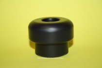 Qualitäts- Sturzpad / Crashpad Polyamid schwarz pilzform 45x60mm