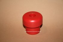 Qualitäts- Sturzpad / Crashpad Polyamid rot pilzform 55x60mm