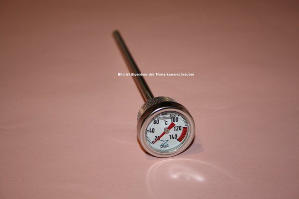 Honda SLR650 Typ RD09 Ölthermometer Direktmesser Öl Temperatur Anzeiger extern