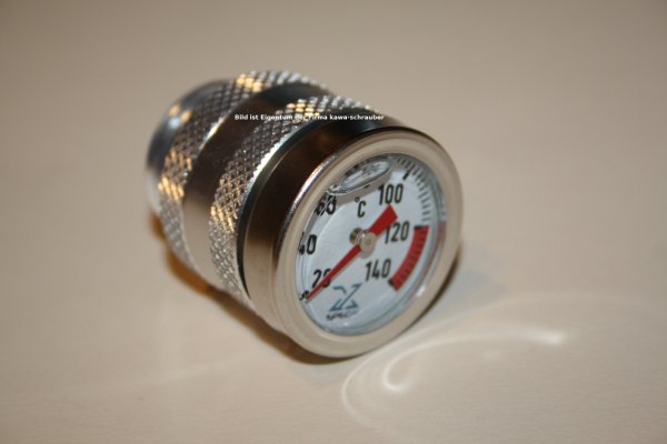 Yamaha FZ6 600 Fazer / ABS Typ RJ14 Ölthermometer Direktmesser Öl Temperatur Anzeiger extern