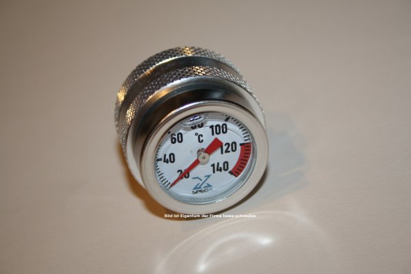 Kawasaki KLR600 Typen KL600A / KL600B Ölthermometer Direktmesser Öl Temperatur Anzeiger extern