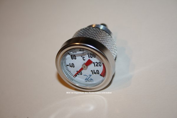 Ducati 750 SS / i.e. / Königswelle Ölthermometer Direktmesser Öl Temperatur Anzeiger extern