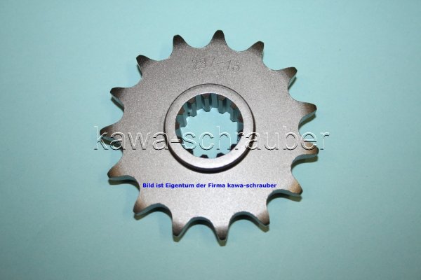 21,6x25 Ritzel vorne 525 15 Zähne