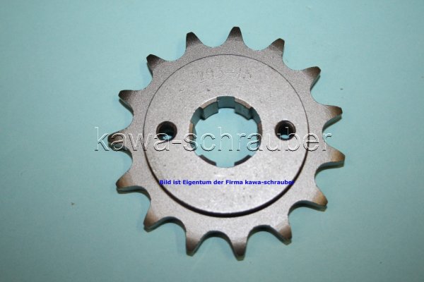 22x25 Ritzel vorne 525 15 Zähne