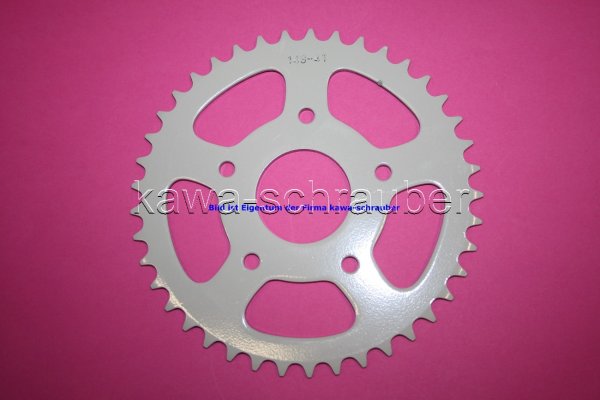 Kettenblatt / Ritzel hinten 80mm Lochkreis 5-Loch 415 41 Zähne