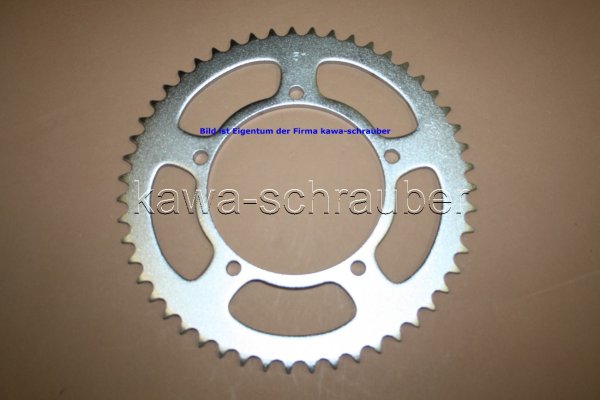 Kettenblatt / Ritzel hinten 120mm Lochkreis 5-Loch Nabe 105mm 420 51 Zähne