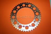 Kettenblatt / Ritzel hinten 168mm Lochkreis 6-Loch Nabe 140mm 525 47 Zähne