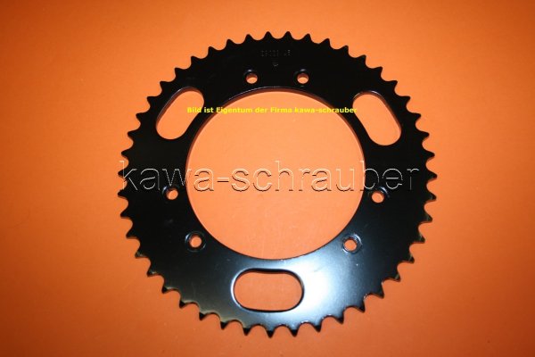 Kettenblatt / Ritzel hinten 152mm Lochkreis 6-Loch Nabe 130mm 525 45 Zähne